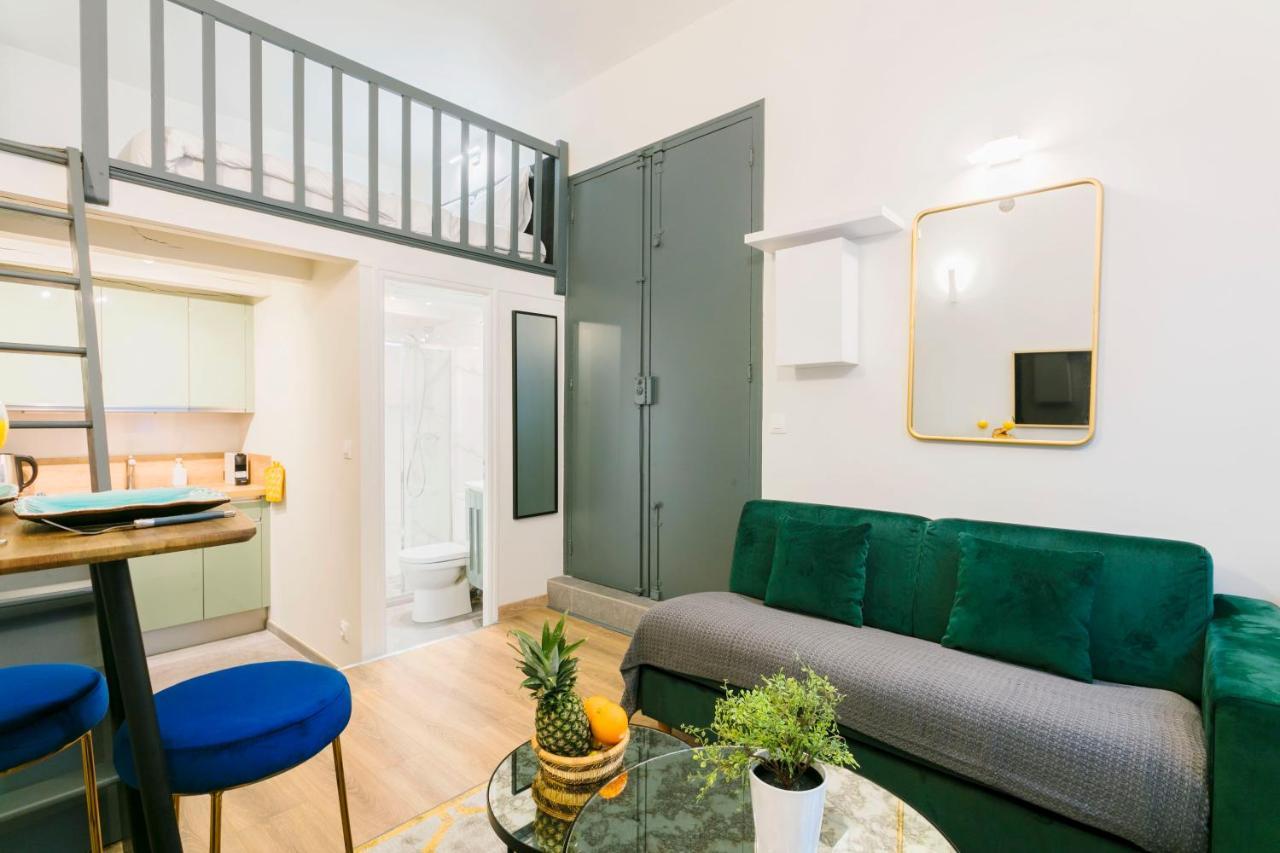 La Madeleine Private Studio Apartment Paris Luaran gambar